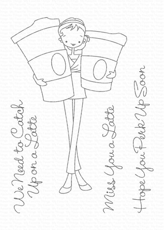 My Favorite Things Miss You a Latte Clear Stamps (CS-415) My Favorite Things Miss You a Latte Clear Stamps (CS-415)