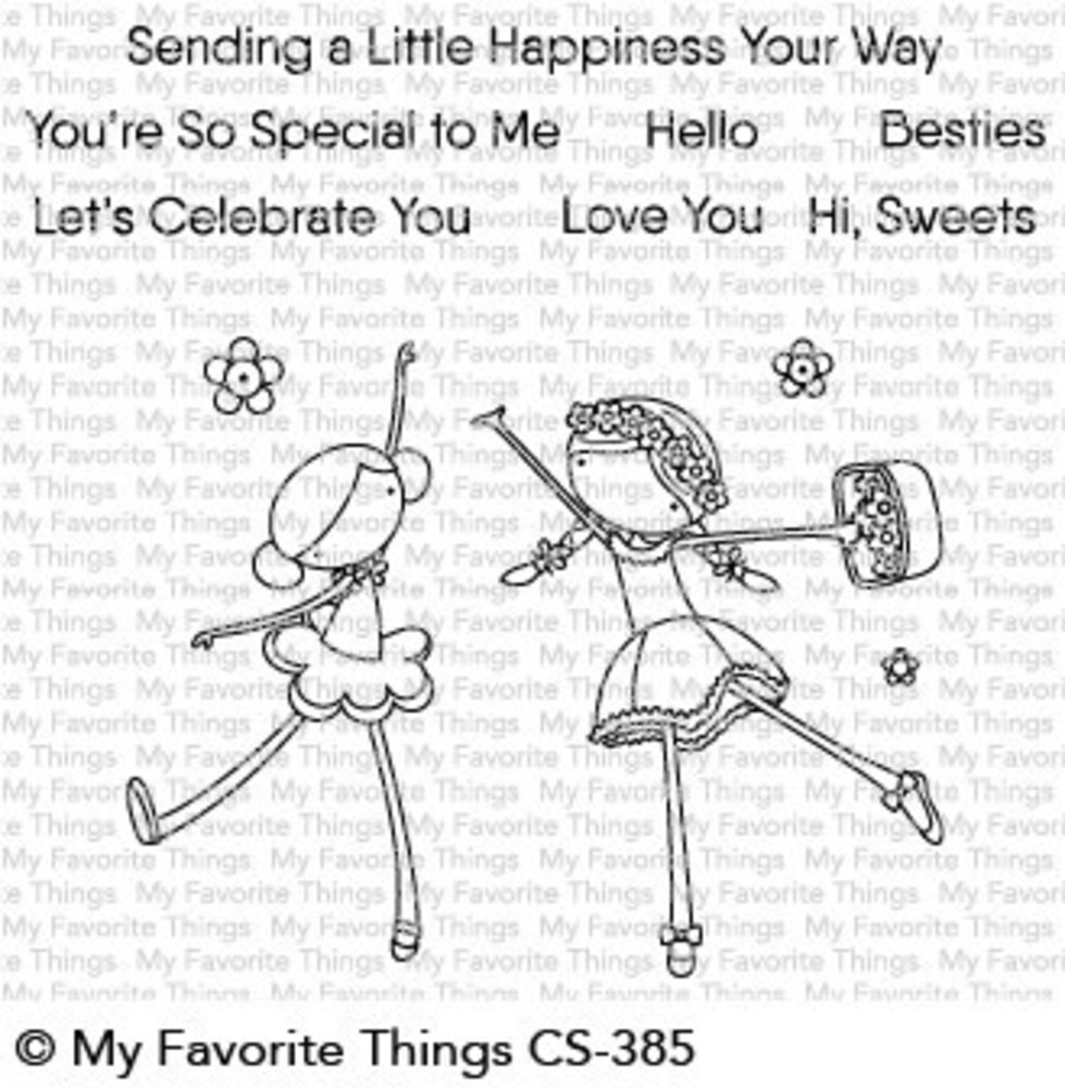 My Favorite Things Die-namics Sweet Besties (MFT-1501)