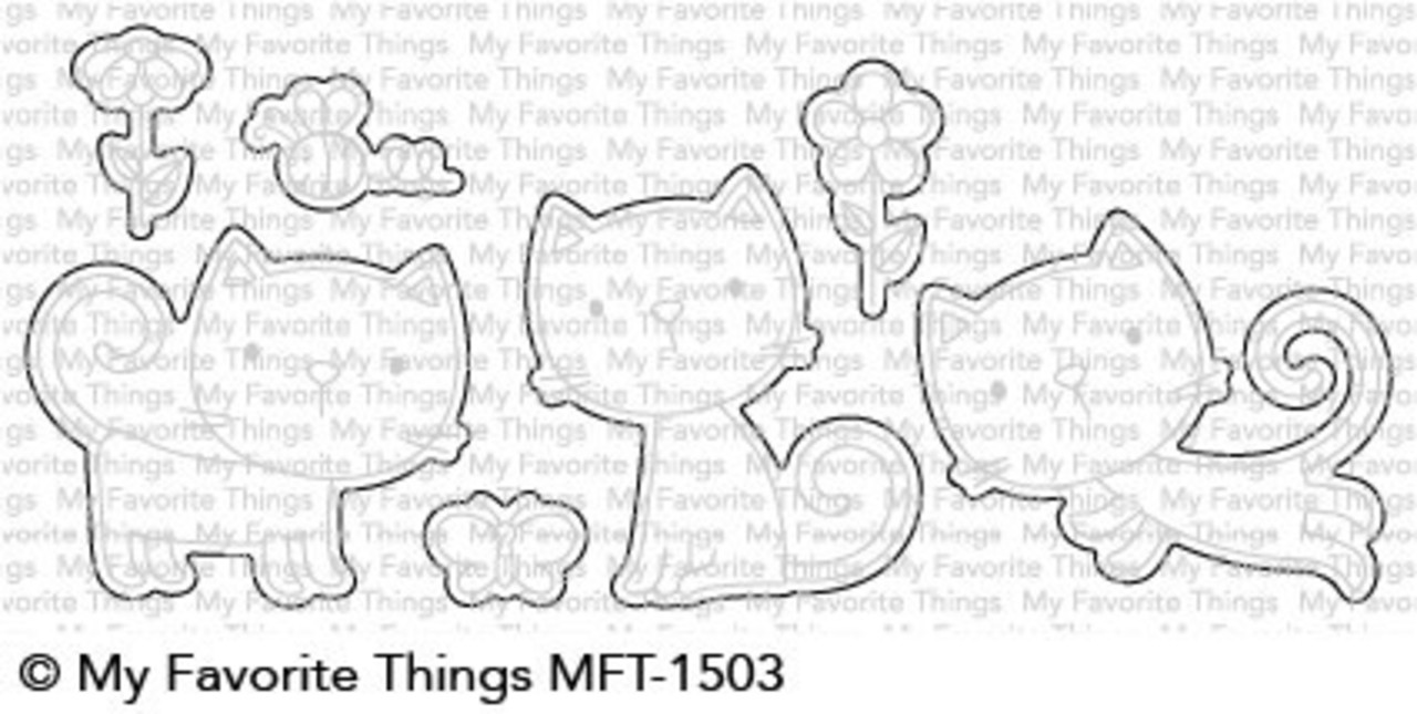 My Favorite Things Die-namics Purr-fect (MFT-1503) My Favorite Things Die-namics Purr-fect (MFT-1503)