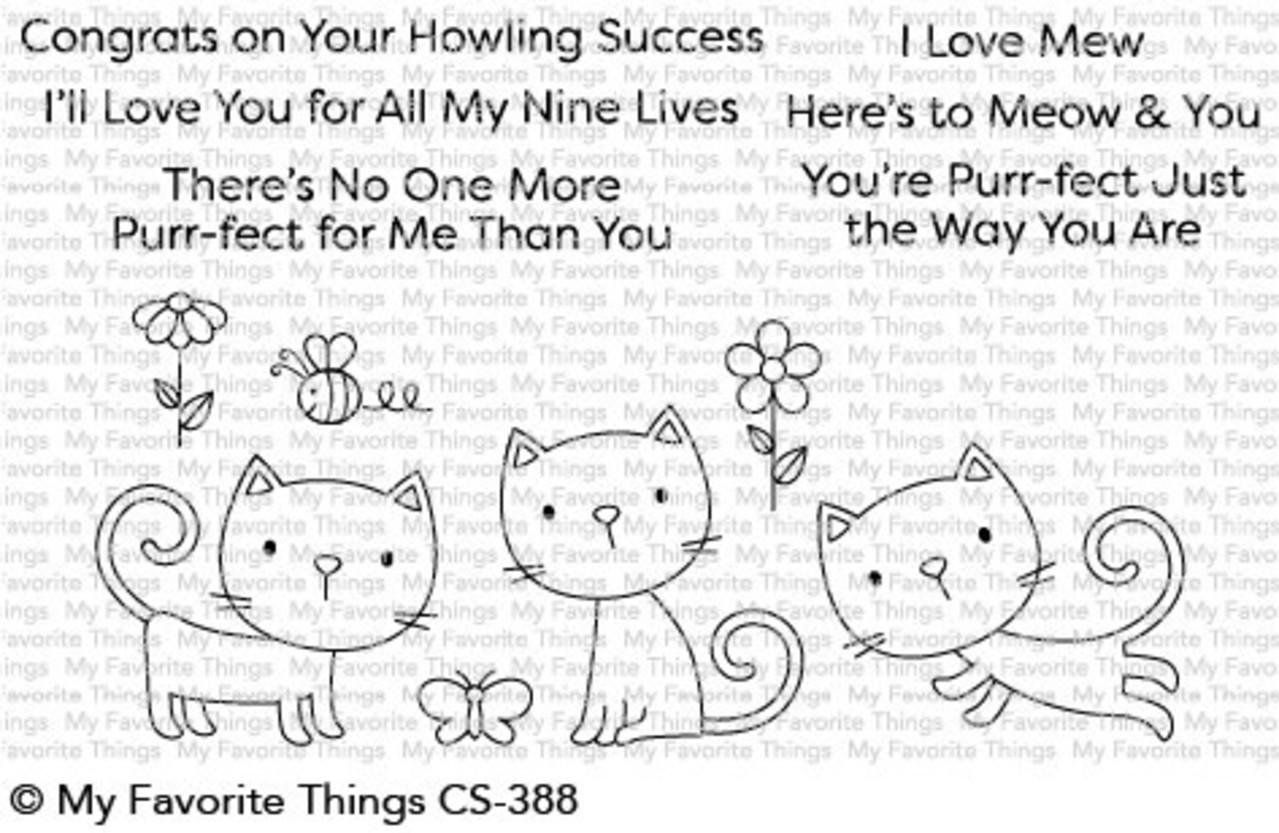 My Favorite Things Die-namics Purr-fect (MFT-1503) My Favorite Things Die-namics Purr-fect (MFT-1503)