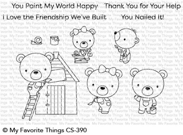 My Favorite Things Die-namics Builder Bears (MFT-1522) My Favorite Things Die-namics Builder Bears (MFT-1522)