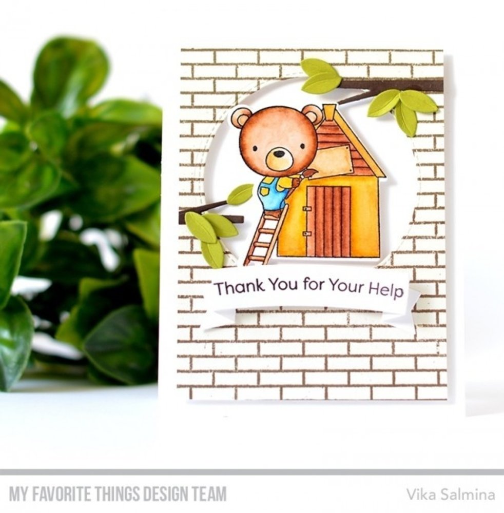 My Favorite Things Die-namics Builder Bears (MFT-1522) My Favorite Things Die-namics Builder Bears (MFT-1522)