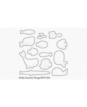 My Favorite Things Die-namics Fish You Were Here (MFT-1531) My Favorite Things Die-namics Fish You Were Here (MFT-1531)