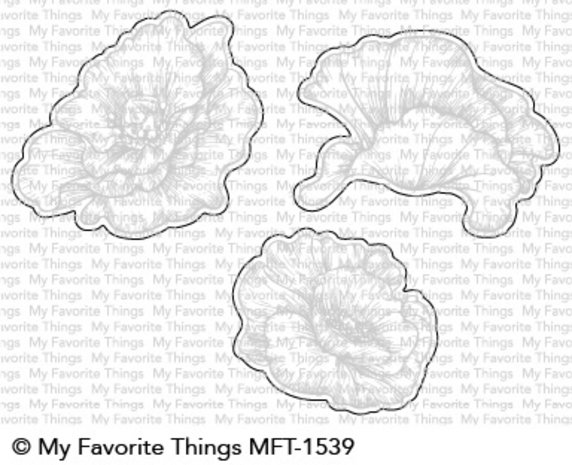 My Favorite Things Die-namics Poppy Blooms (MFT-1539)