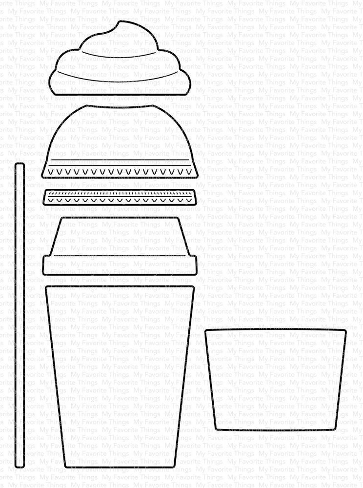 My Favorite Things Die-namics Café All Day (MFT-1596)