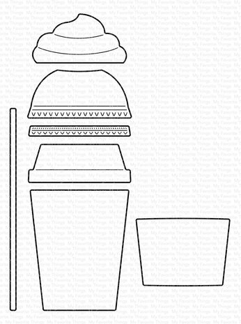 My Favorite Things Die-namics Café All Day (MFT-1596)