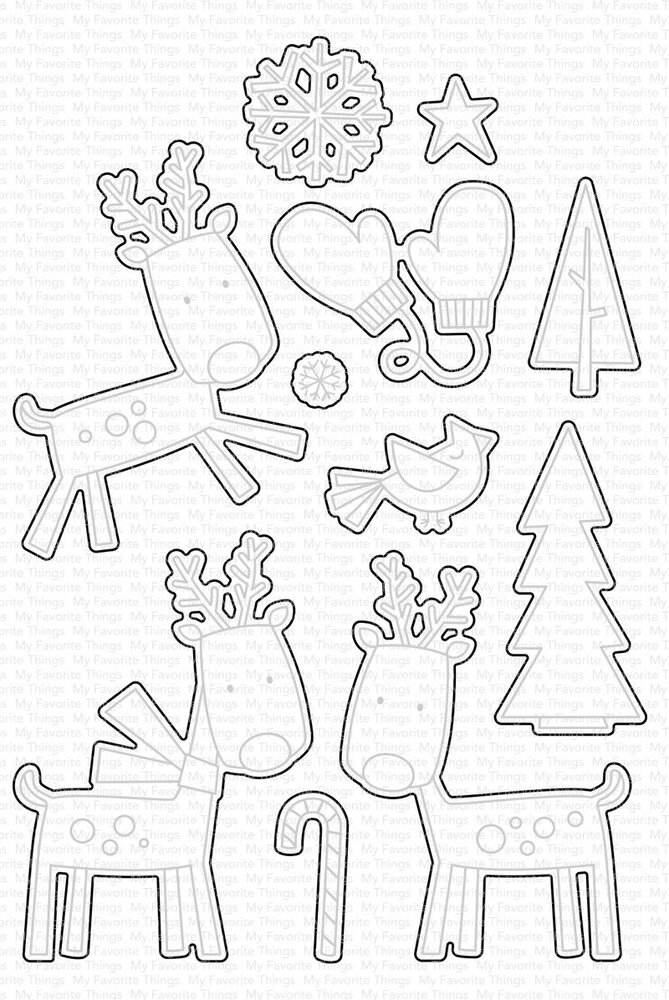 My Favorite Things Die-namics Reindeer Games (MFT-1620) My Favorite Things Die-namics Reindeer Games (MFT-1620)