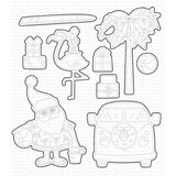 My Favorite Things Die-namics Sun-Lovin' Santa (MFT-1624)