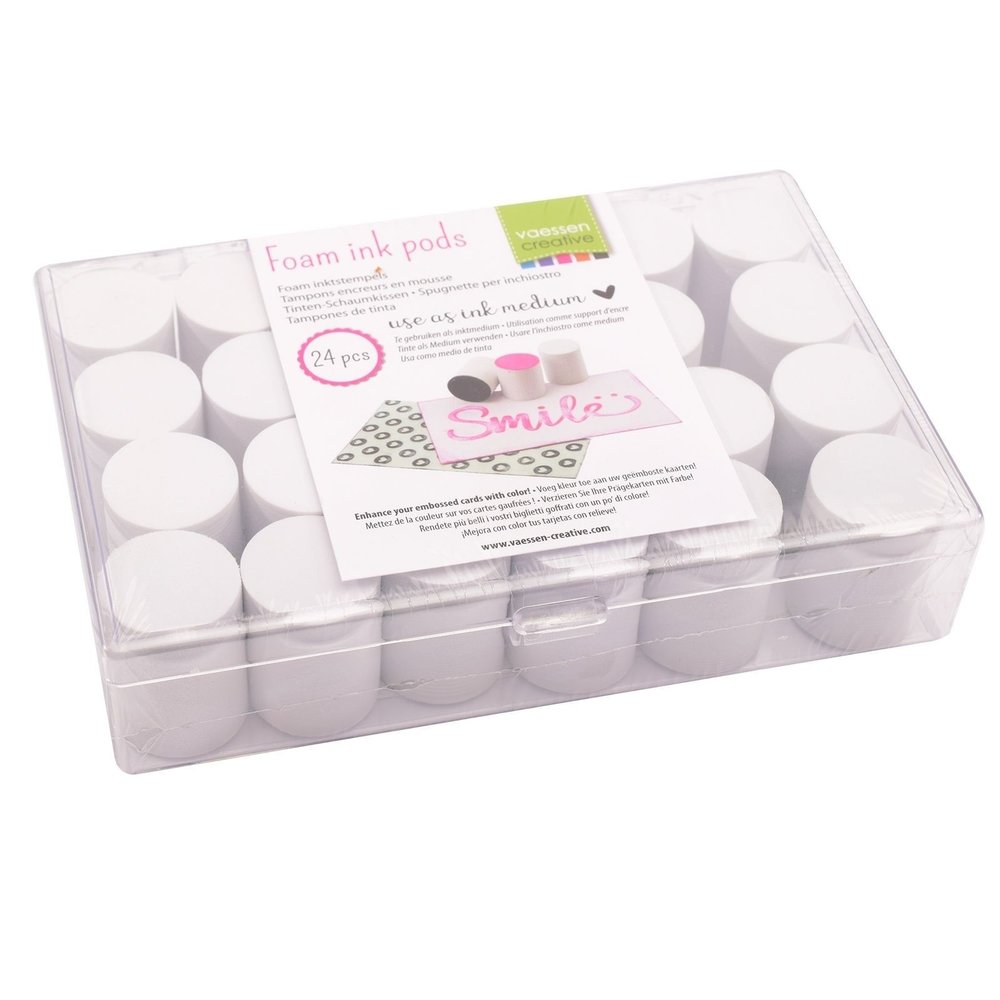 Vaessen Creative Foam Inktstempels 24pcs (1009-014) Vaessen Creative Foam Inktstempels 24pcs (1009-014)