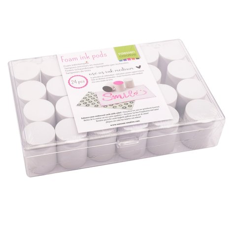 Vaessen Creative Foam Inktstempels 24pcs (1009-014) Vaessen Creative Foam Inktstempels 24pcs (1009-014)