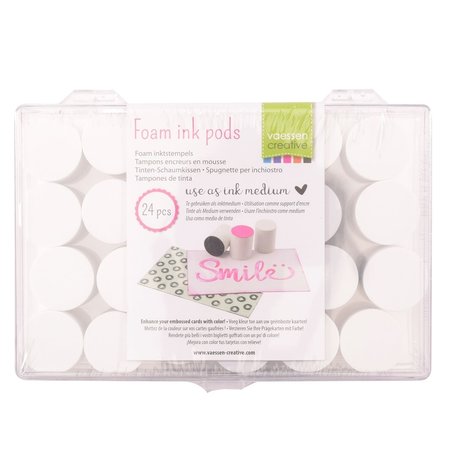 Vaessen Creative Foam Inktstempels 24pcs (1009-014) Vaessen Creative Foam Inktstempels 24pcs (1009-014)