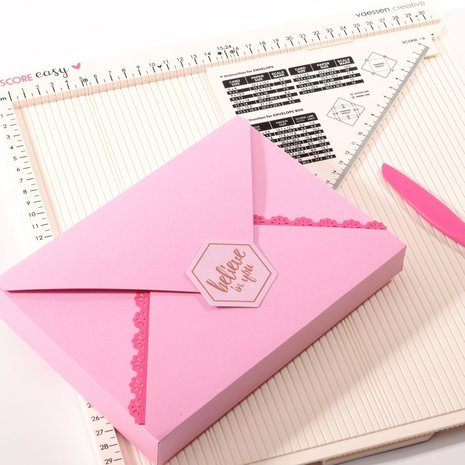 Vaessen Creative Score Easy Scoringboard 30,5x30,5 cm Offwhite (2137-047)