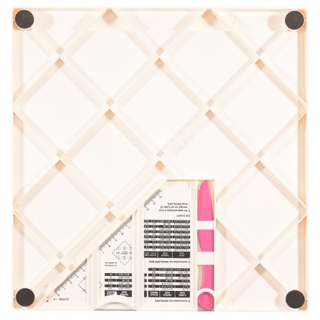 Vaessen Creative Score Easy Scoringboard 30,5x30,5 cm Offwhite (2137-047)