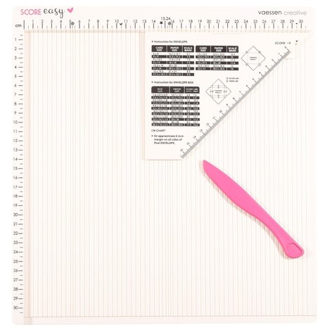 Vaessen Creative Score Easy Scoringboard 30,5x30,5 cm Offwhite (2137-047)