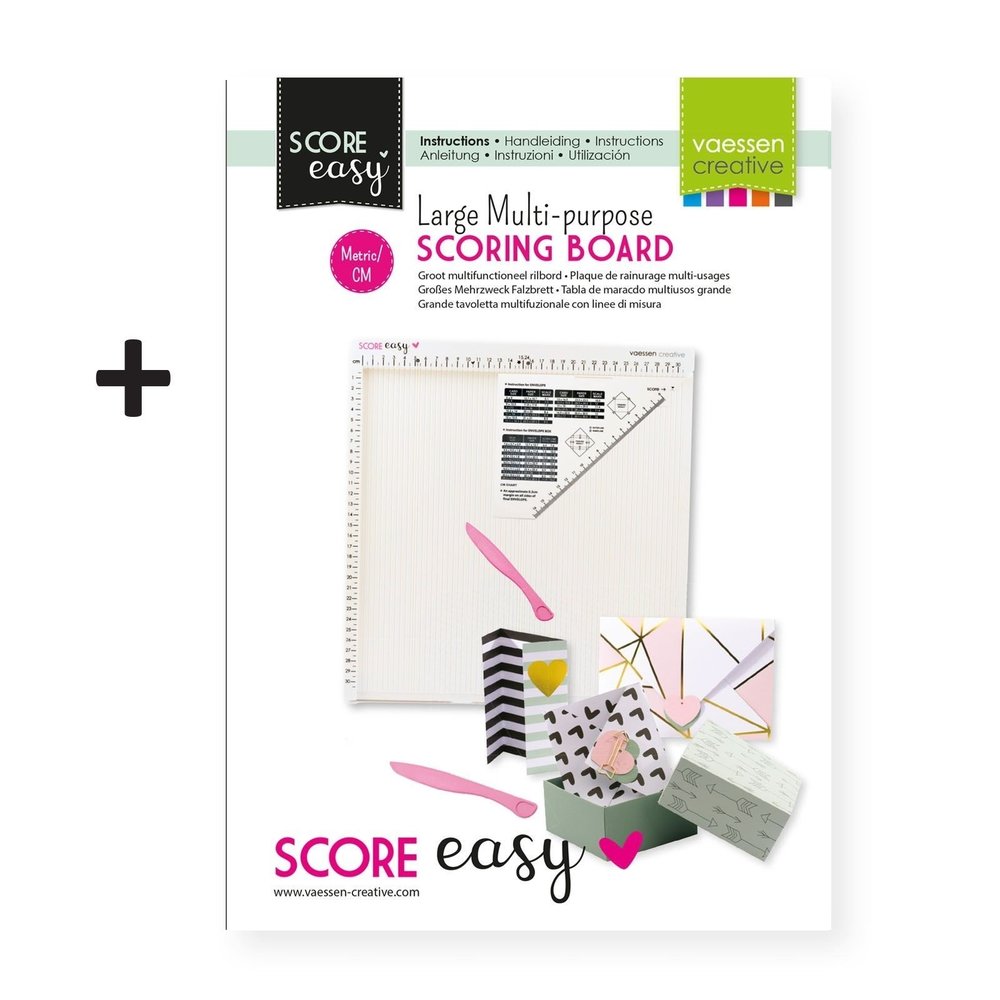 Vaessen Creative Score Easy Scoringboard 30,5x30,5 cm Offwhite (2137-047)