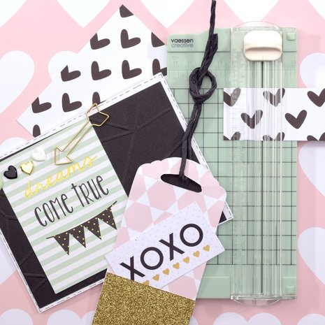 Vaessen Creative Mini Papiersnijder Mint (2137-062)