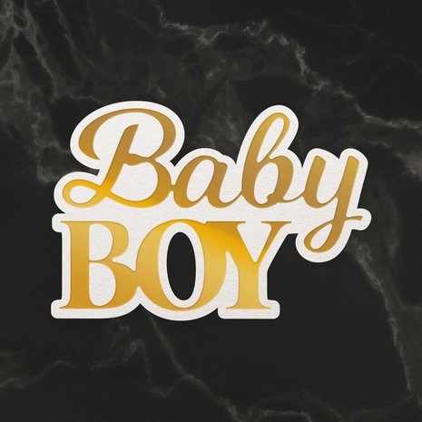 Couture Creations Baby Boy Sentiment Mini Cut, Foil & Emboss Die (CO726714) Couture Creations Baby Boy Sentiment Mini Cut, Foil & Emboss Die (CO726714)