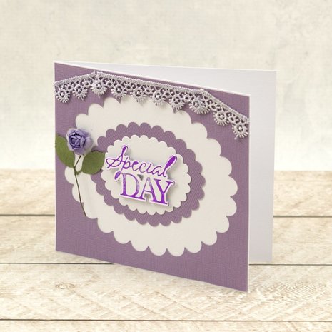 Couture Creations Special Day Sentiment Mini Cut, Foil & Emboss Die (CO726721) Couture Creations Special Day Sentiment Mini Cut, Foil & Emboss Die (CO726721)