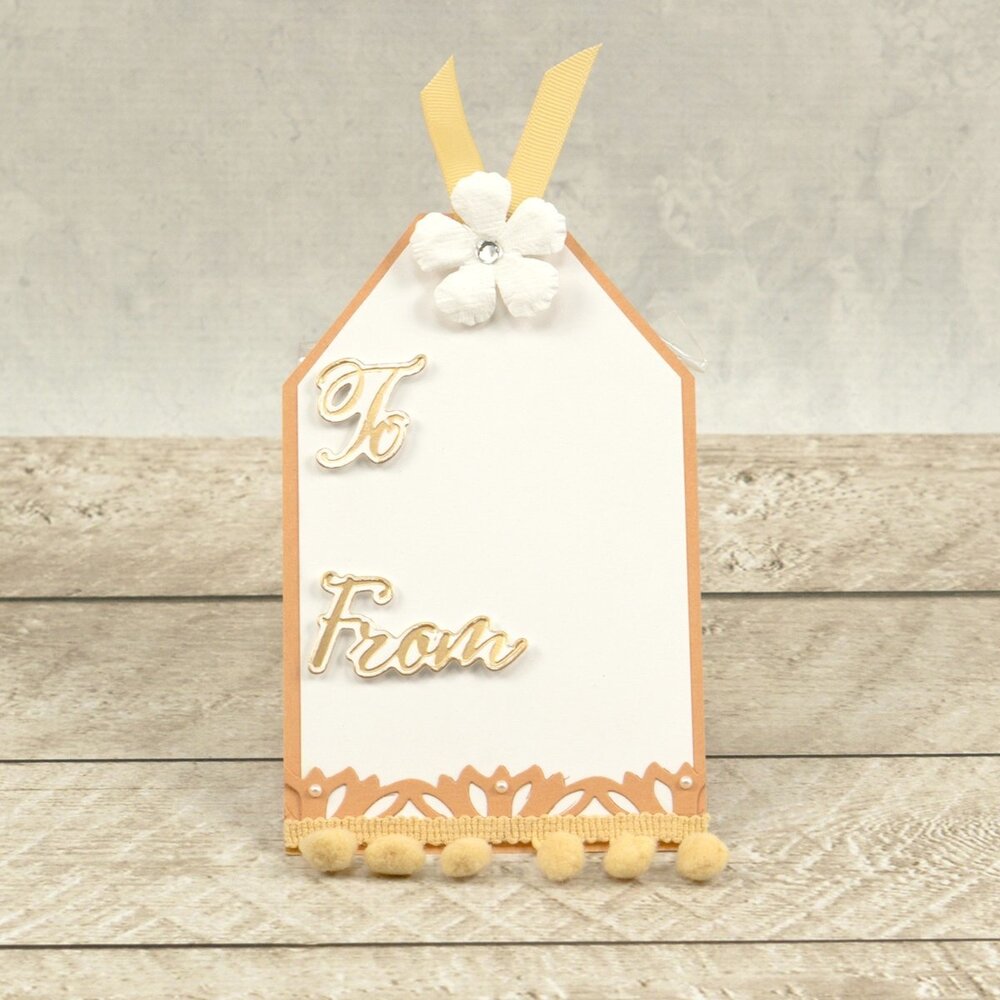 Couture Creations To & From Sentiment Mini Cut, Foil & Emboss Dies (CO726723) Couture Creations To & From Sentiment Mini Cut, Foil & Emboss Dies (CO726723)