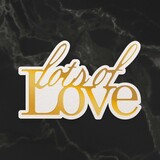 Couture Creations Lots of Love Sentiment Mini Cut, Foil & Emboss Die (CO726725)