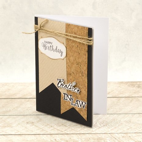 Couture Creations In Law Sentiment Mini Cut, Foil & Emboss Dies (CO726733)