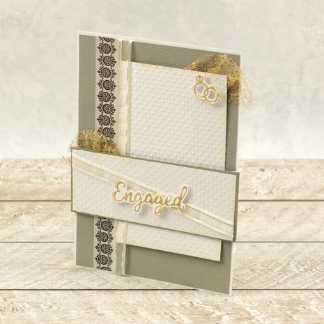 Couture Creations Engaged Sentiment & Rings Mini Cut, Foil & Emboss Dies (CO726740) Couture Creations Engaged Sentiment & Rings Mini Cut, Foil & Emboss Dies (CO726740)
