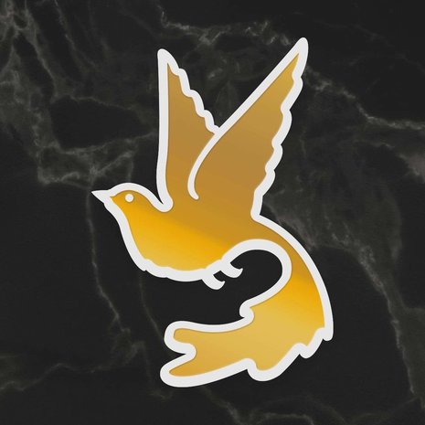 Couture Creations Dove Silhouette Mini Cut, Foil & Emboss Die (CO726746) Couture Creations Dove Silhouette Mini Cut, Foil & Emboss Die (CO726746)