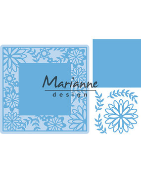 Marianne Design Creatable Flower Frame Square (LR0577) Marianne Design Creatable Flower Frame Square (LR0577)