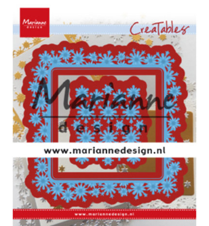 Marianne Design Creatable Snowflakes Square (LR0633) Marianne Design Creatable Snowflakes Square (LR0633)