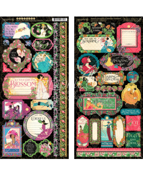 Graphic 45 Fashion Forward Stickers (4501973)