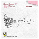 Nellie Snellen Bouquet Roses 1 Clear Stamp (FLO020)