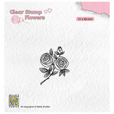 Nellie Snellen Rose Twig Clear Stamp (FLO026)