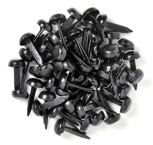 Doodlebug Design Inc. Beetle Black Mini Brads 25pcs 94