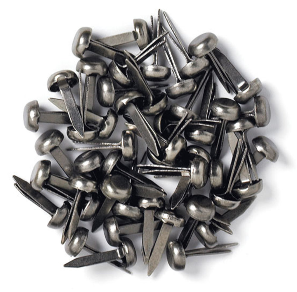 Doodlebug Design Inc. Gunmetal Mini Brads (25pcs) (97)