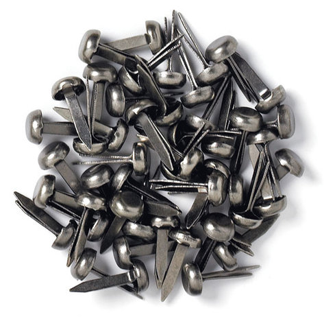 Doodlebug Design Inc. Gunmetal Mini Brads (25pcs) (97)