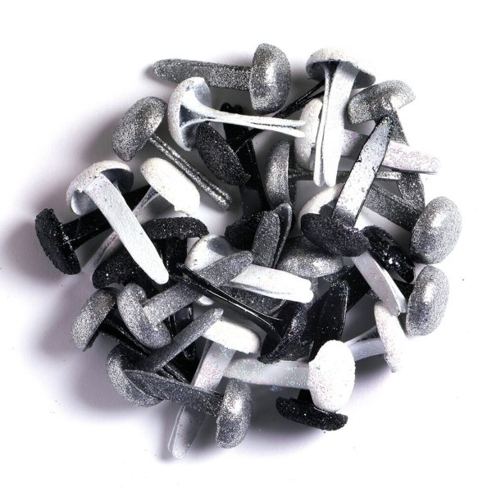 Doodlebug Design Inc. Tuxedo Sugar Coated Brads (50pcs) (1463)