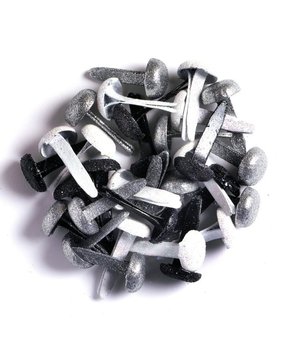 Doodlebug Design Inc. Tuxedo Sugar Coated Brads (50pcs) (1463)