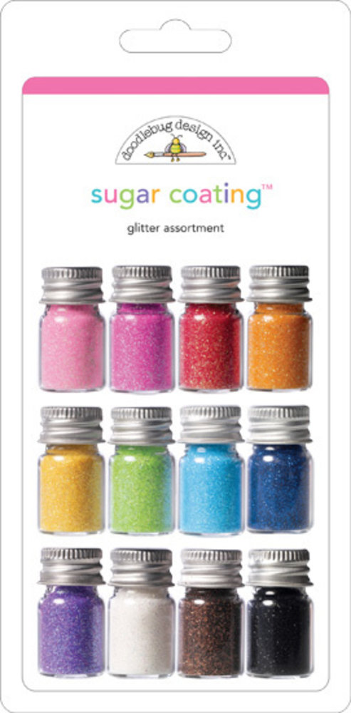 Doodlebug Design Inc. Sugar Coating Glitter Assortment (12pcs) (1476)