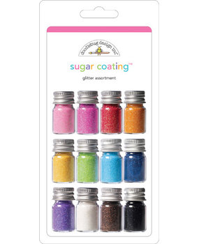 Doodlebug Design Inc. Sugar Coating Glitter Assortment (12pcs) (1476)