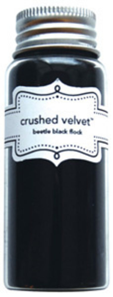 Doodlebug Design Inc. Beetle Black Crushed Velvet Flock (1797) Doodlebug Design Inc. Beetle Black Crushed Velvet Flock (1797)