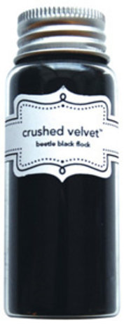 Doodlebug Design Inc. Beetle Black Crushed Velvet Flock (1797) Doodlebug Design Inc. Beetle Black Crushed Velvet Flock (1797)