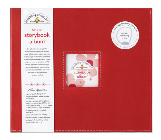 Doodlebug Design Inc. Ladybug 12x12 Inch Storybook Album (2724) Doodlebug Design Inc. Ladybug 12x12 Inch Storybook Album (2724)