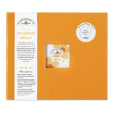 Doodlebug Design Inc. Tangerine 12x12 Inch Storybook Album (2725)