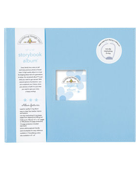 Doodlebug Design Inc. Bubble Blue 12x12 Inch Storybook Album (3199) Doodlebug Design Inc. Bubble Blue 12x12 Inch Storybook Album (3199)