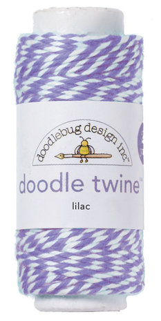 Doodlebug Design Inc. Lilac Doodle Twine (3209)