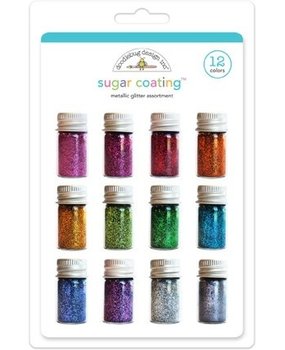 Doodlebug Design Inc. Sugar Coating Metallic Glitter Assortment (12pcs) (3353) Doodlebug Design Inc. Sugar Coating Metallic Glitter Assortment (12pcs) (3353)