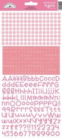 Doodlebug Design Inc. Cupcake Teensy Type Stickers (3426)