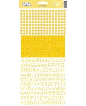 Doodlebug Design Inc. Bumblebee Teensy Type Stickers (3430)