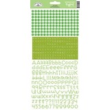 Doodlebug Design Inc. Limeade Teensy Type Stickers (3431)