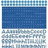 Doodlebug Design Inc. Blue Jean Teensy Type Stickers (3433)